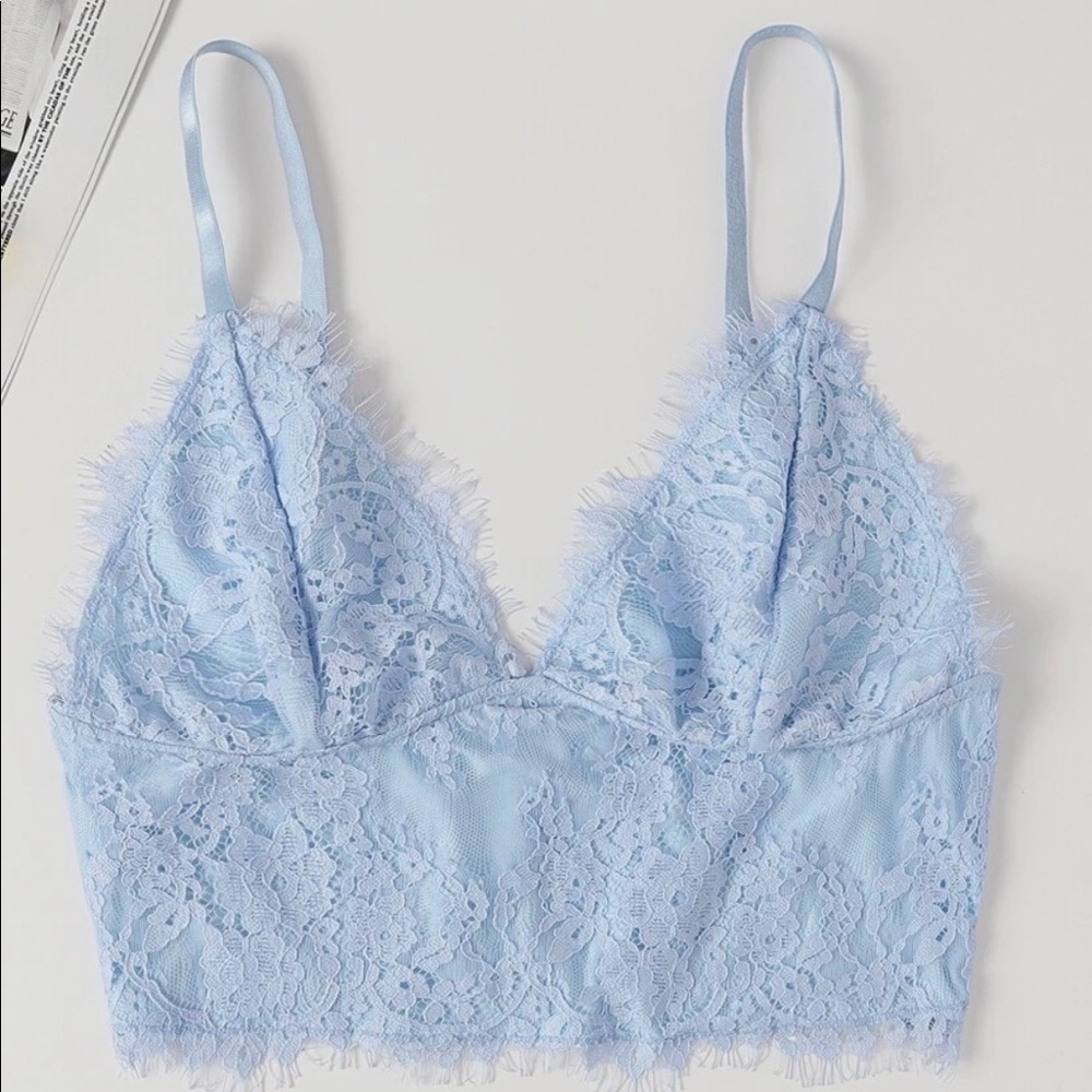 Shein Lace Crop Top